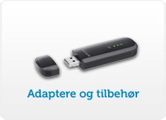 Adaptere og tilbehør